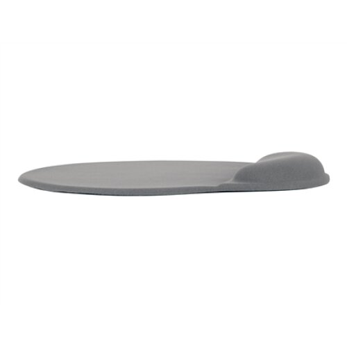 Gembird , MP-GEL-GR Gel mouse pad with wrist support, grey Comfortable , Gel mouse pad , Grey