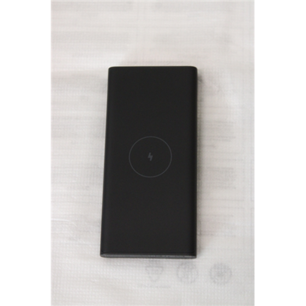 SALE OUT. Xiaomi 10W Wireless Power Bank 10000 , Xiaomi 10W Wireless Power Bank 10000mAh , 10000 mAh , 5 V/3 A , Black , USED, MISSING USB CABLE
