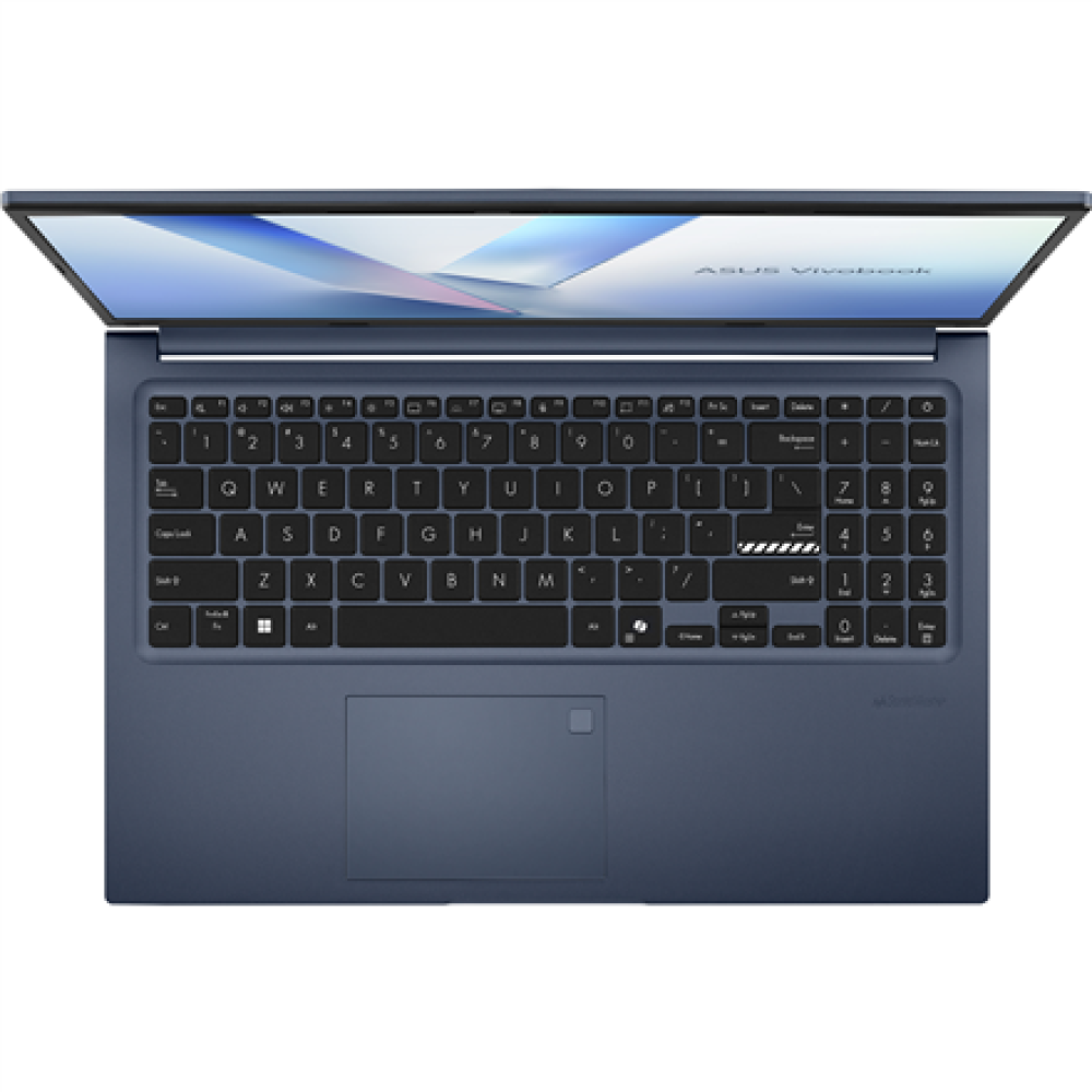 Asus Vivobook 15 M1502NAQ-BQ034W , Quiet Blue , 15.6 , IPS , FHD , 1920 x 1080 pixels , Anti-glare , AMD Ryzen 5 , 150 , 16 GB , DDR5 , Solid-state drive capacity 512 GB , AMD Radeon Graphics , Windows 11 Home , 802.11ax , Bluetooth version 5.4 , Keyboard