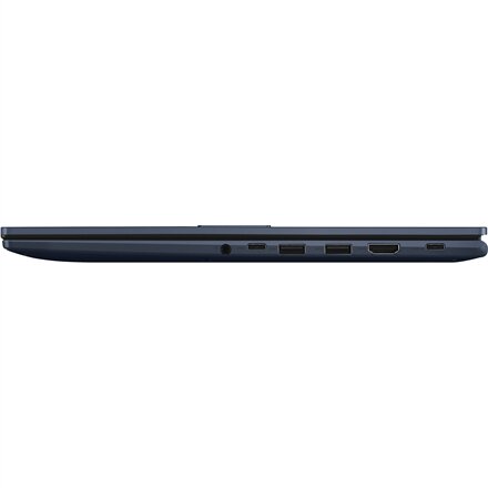 Asus Vivobook 15 M1502NAQ-BQ034W , Quiet Blue , 15.6 , IPS , FHD , 1920 x 1080 pixels , Anti-glare , AMD Ryzen 5 , 150 , 16 GB , DDR5 , Solid-state drive capacity 512 GB , AMD Radeon Graphics , Windows 11 Home , 802.11ax , Bluetooth version 5.4 , Keyboard