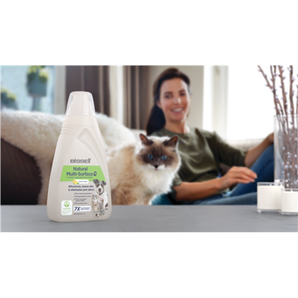 Bissell , Natural Multi-Surface Pet Floor Cleaning Solution , 1000 ml