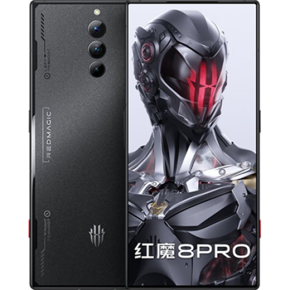 Nubia , Red Magic 8 Pro , Black , 6.8 , AMOLED , 1116 x 2480 pixels , Qualcomm , Snapdragon 8 Gen 2 , Internal RAM 16 GB , 512 GB , Dual SIM , 3G , 4G , Main camera 50+8+2 MP , Secondary camera 16 MP