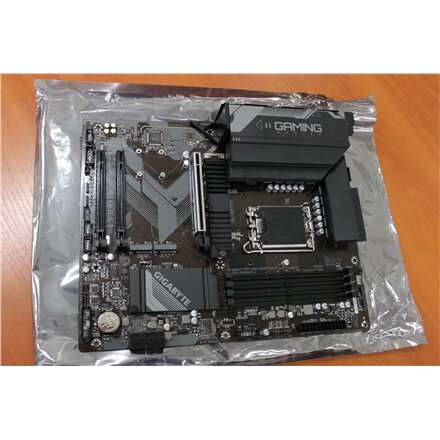 SALE OUT. , Gigabyte B760 GAMING X 1.0 M/B , Processor family Intel , Processor socket LGA1700 , DDR5 DIMM , Memory slots 4 , Supported hard disk drive interfaces SATA, M.2 , Number of SATA connectors 4 , Chipset Intel B760 Express , ATX , WITHOUT ORIGINA