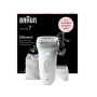 Braun Epilator , SE7-041 Silk épil 7 , Number of power levels 2 , Wet & Dry , White/Silver