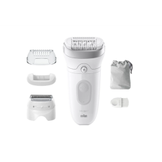 Braun Epilator , SE7-041 Silk épil 7 , Number of power levels 2 , Wet & Dry , White/Silver