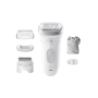 Braun Epilator , SE7-041 Silk épil 7 , Number of power levels 2 , Wet & Dry , White/Silver