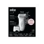 Braun Epilator , SE7-041 Silk épil 7 , Number of power levels 2 , Wet & Dry , White/Silver