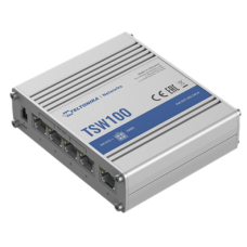 Teltonika , Industiral POE+ Swith , TSW100 , Unmanaged , Desktop , Gigabit Ethernet (copper) ports quantity 5 , Power over Ethernet (PoE) ports quantity 4 , PoE+ ports quantity 4 , 24 month(s)