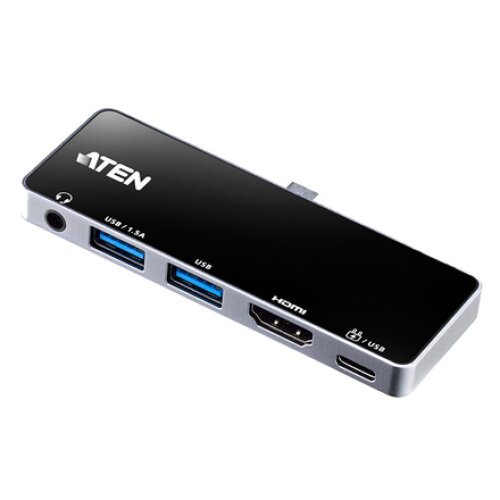 Aten UH3238 USB-C Travel Dock with Power Pass-Through , Aten , USB-C Travel Dock with Power Pass-Through , UH3238-AT , Dock