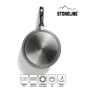 Stoneline Pan 7361 Frying Diameter 28 cm Suitable for induction hob Fixed handle Anthracite