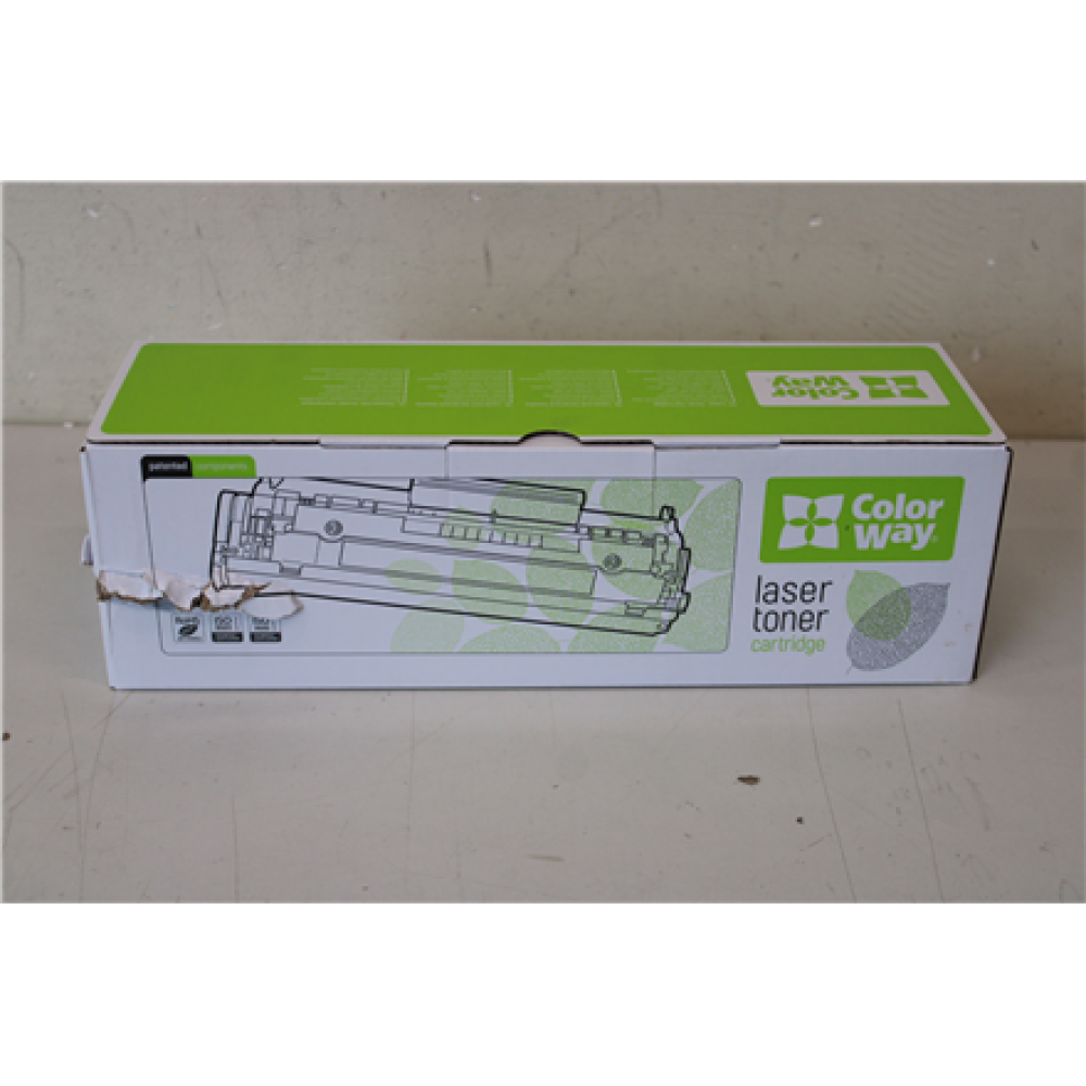 SALE OUT. ColorWay Toner Cartridge , Black , DAMAGED PACKAGING