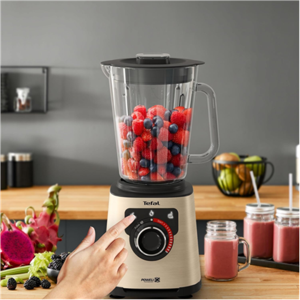 TEFAL , Blender , PerfectMix+ BL871A31 , Tabletop , 1200 W , Jar material Glass , Jar capacity 1.5 L , Ice crushing , Gold
