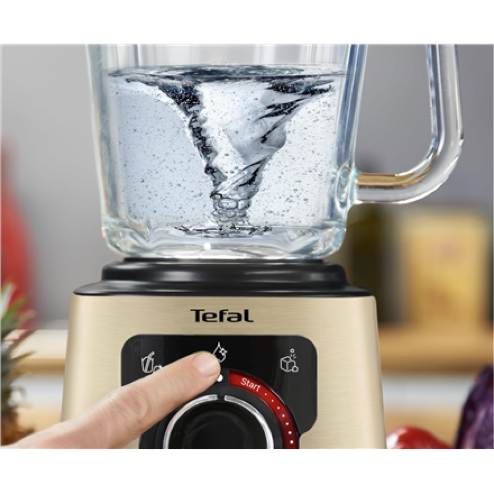 TEFAL , Blender , PerfectMix+ BL871A31 , Tabletop , 1200 W , Jar material Glass , Jar capacity 1.5 L , Ice crushing , Gold