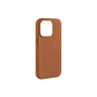 Fixed MagLeather , Back cover , Apple , iPhone 16 Pro , Leather , Brown