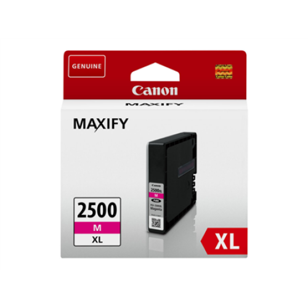 Canon XL Ink Cartridge , PGI-2500XL , Ink Cartridge , Magenta