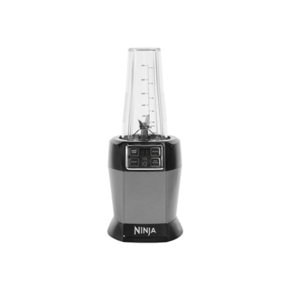 NINJA Blender , BN495EU , Tabletop , 1000 W , Jar material Plastic , Jar capacity 0.7+0.7 L , Ice crushing , Black/Silver