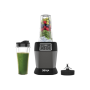 NINJA Blender , BN495EU , Tabletop , 1000 W , Jar material Plastic , Jar capacity 0.7+0.7 L , Ice crushing , Black/Silver