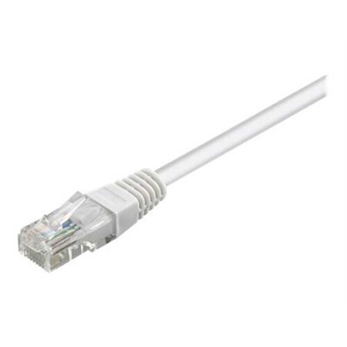Goobay , CAT 5e patch cable, U/UTP , White RJ45 male (8P8C) , RJ45 male (8P8C)