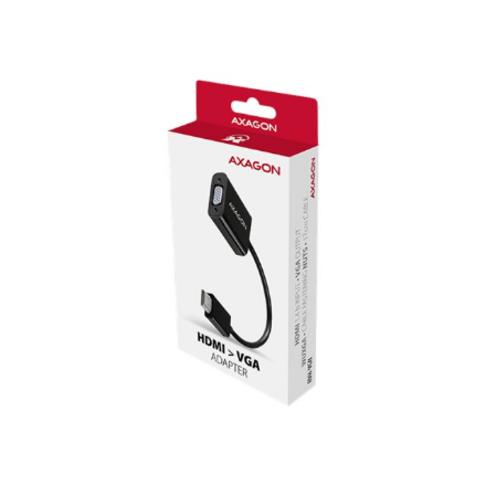 AXAGON , RVH-VGN, HDMI - VGA Reduction Adapter , 0.15 m