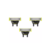 Philips , Replaceable blade (3 pcs) , QP430/50 OneBlade , Black/Green