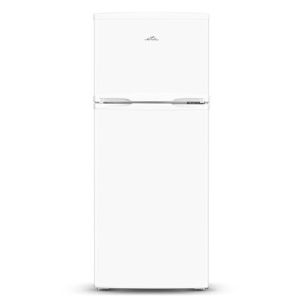 ETA Refrigerator , ETA174490000E , Energy efficiency class E , Free standing , Double Door , Height 123 cm , Fridge net capacity 112 L , Freezer net capacity 39 L , 40 dB , White
