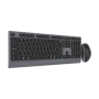 Gembird KBS-WPS-02-CYRL , Keyboard and Mouse Set , Wireless , Cyrillic , Bluetooth , Black