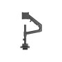 Digitus Desk Mount , Height, tilt, rotation, depth, pivot , Single Monitor Mount , 57 , Maximum weight (capacity) 27 kg , Black