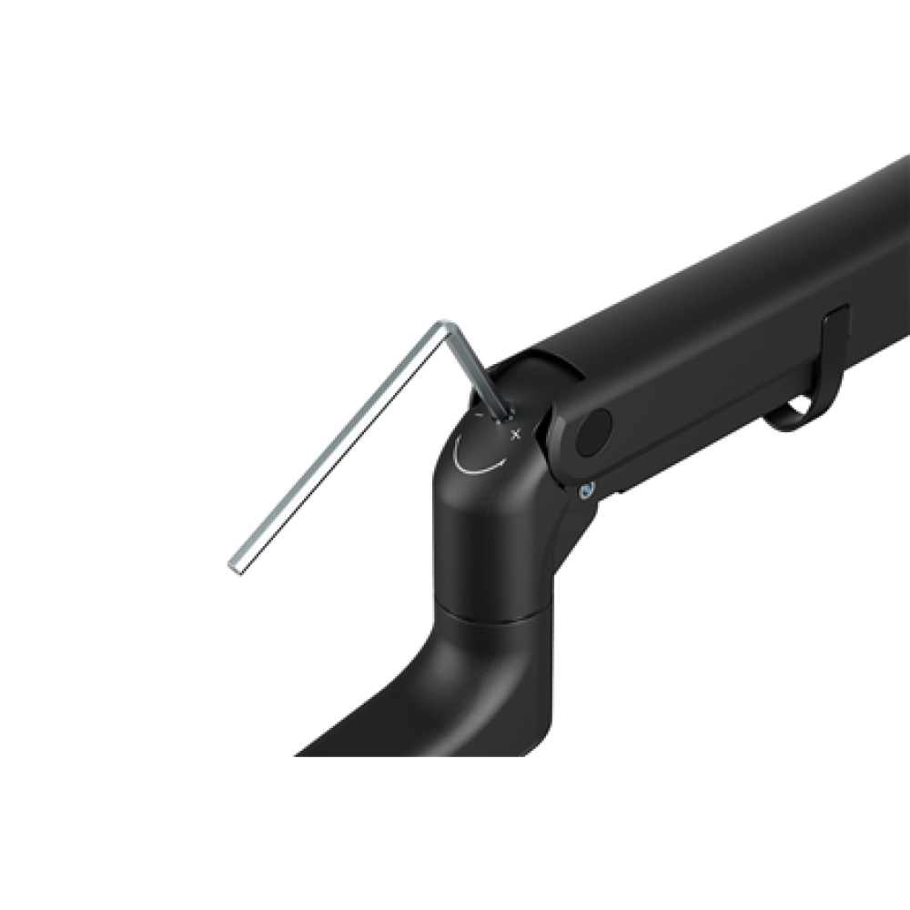 Digitus Desk Mount , Height, tilt, rotation, depth, pivot , Single Monitor Mount , 57 , Maximum weight (capacity) 27 kg , Black