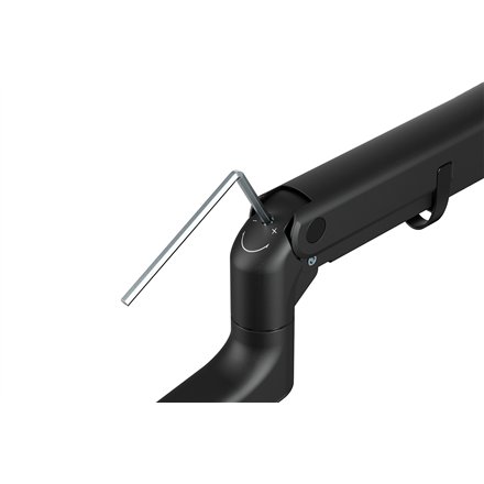 Digitus Desk Mount , Height, tilt, rotation, depth, pivot , Single Monitor Mount , 57 , Maximum weight (capacity) 27 kg , Black