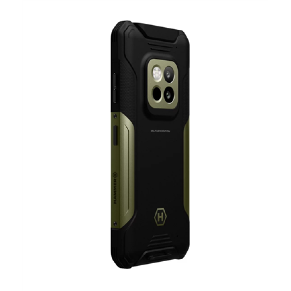 Hammer , Construction 2 , Green , 6.58 , 1080 x 2408 pixels , Mediatek , Dimensity 6300 , Internal RAM 6 GB , 256 GB , Dual SIM , 3G , 4G , 5G , Main camera resolution 50 MP , Android , 14 , 6500 mAh