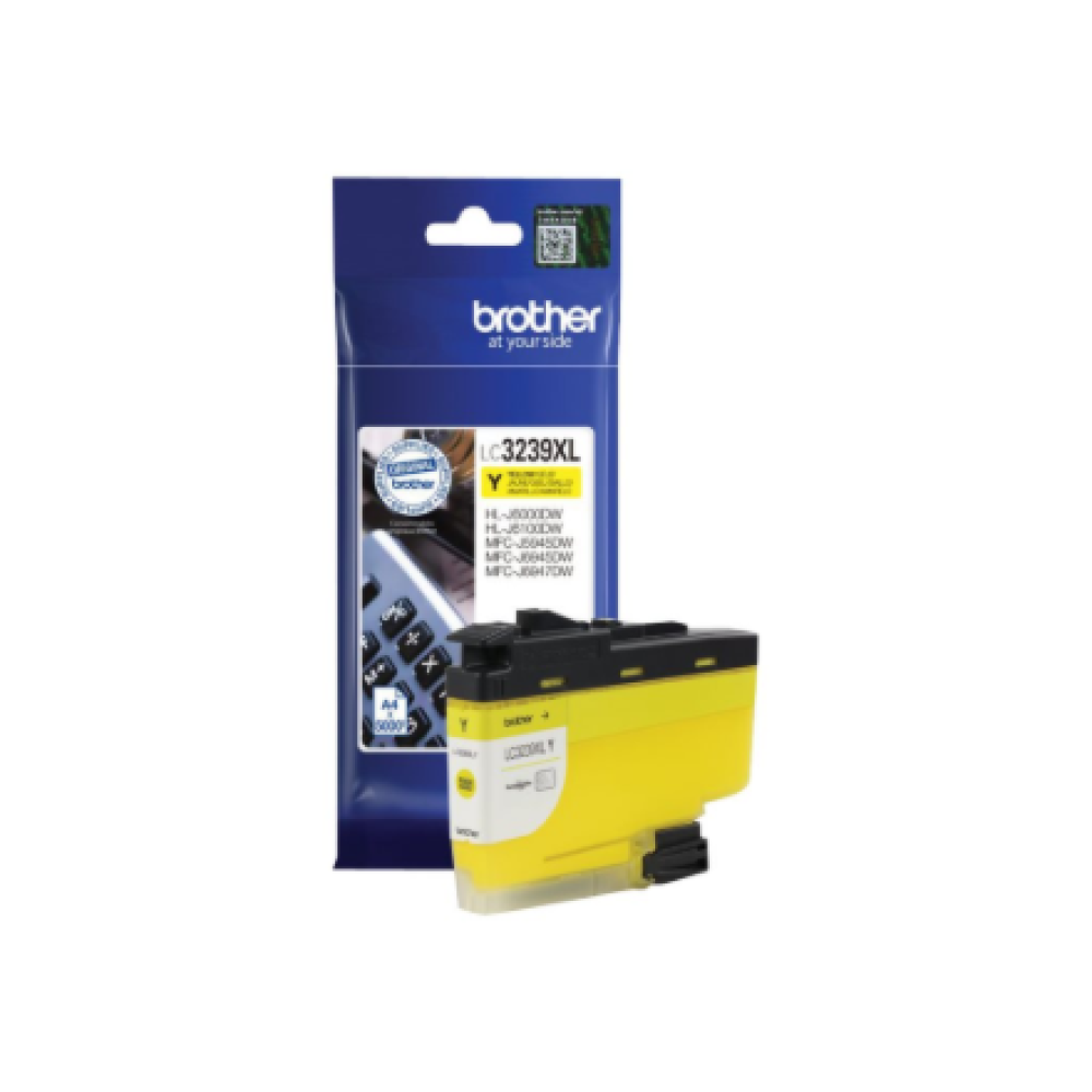 Brother High-yield Ink Cartridge , LC3239XLY , Ink , Yellow