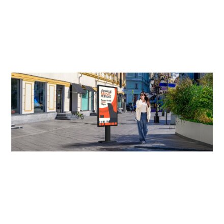 LG Outdoor Display , 55XE3P-B , 55 , Landscape/Portrait , 24/7 , webOS , Wi-Fi , 9 ms , 178 ° , 178 ° , 3500 cd/m²