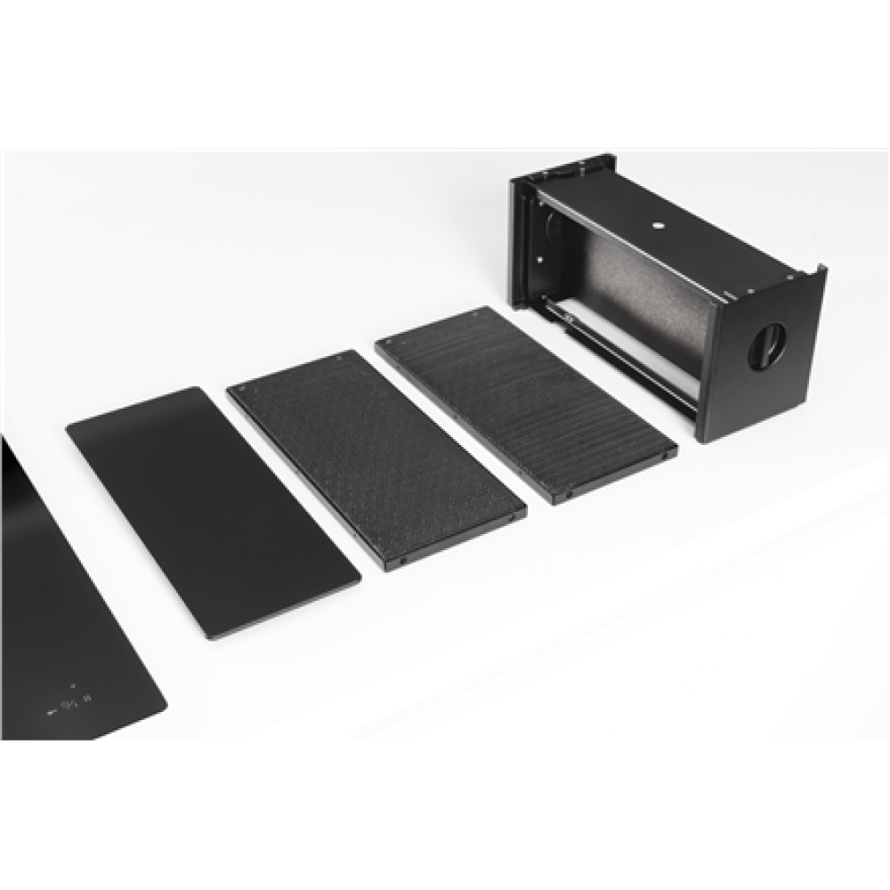 Novy , One Pro 1811 , Induction hob with built-in hood , 78 cm , Number of burners/cooking zones 4 , Black , Touch
