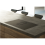 Novy , One Pro 1811 , Induction hob with built-in hood , 78 cm , Number of burners/cooking zones 4 , Black , Touch