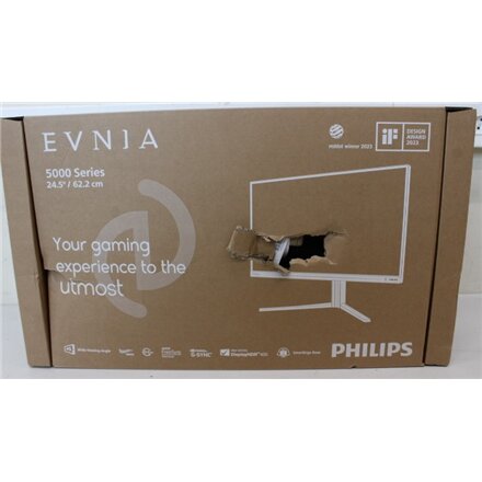 SALE OUT. Philips 25M2N5200P/00 24.5 16:9/1920x1080/400cd/m2/HDMI, Audio out, USB , Philips Gaming Monitor , 25M2N5200P/00 , 24.5 , IPS , FHD , 16:9 , 280 Hz , 1 ms , 1920 x 1080 , 400 cd/m² , HDMI ports quantity 2 , Black , Warranty 36 month(s) , DAMAGED
