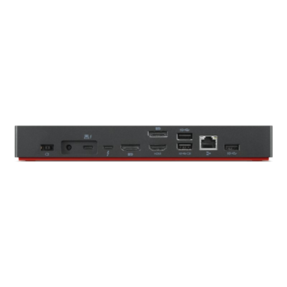 Lenovo , ThinkPad Thunderbolt 4 Workstation Dock , Dock , Ethernet LAN (RJ-45) ports 1 , DisplayPorts quantity 2 , USB 3.0 (3.1 Gen 1) ports quantity 3 , HDMI ports quantity 1 , Ethernet LAN , 230 W , Warranty 36 month(s)