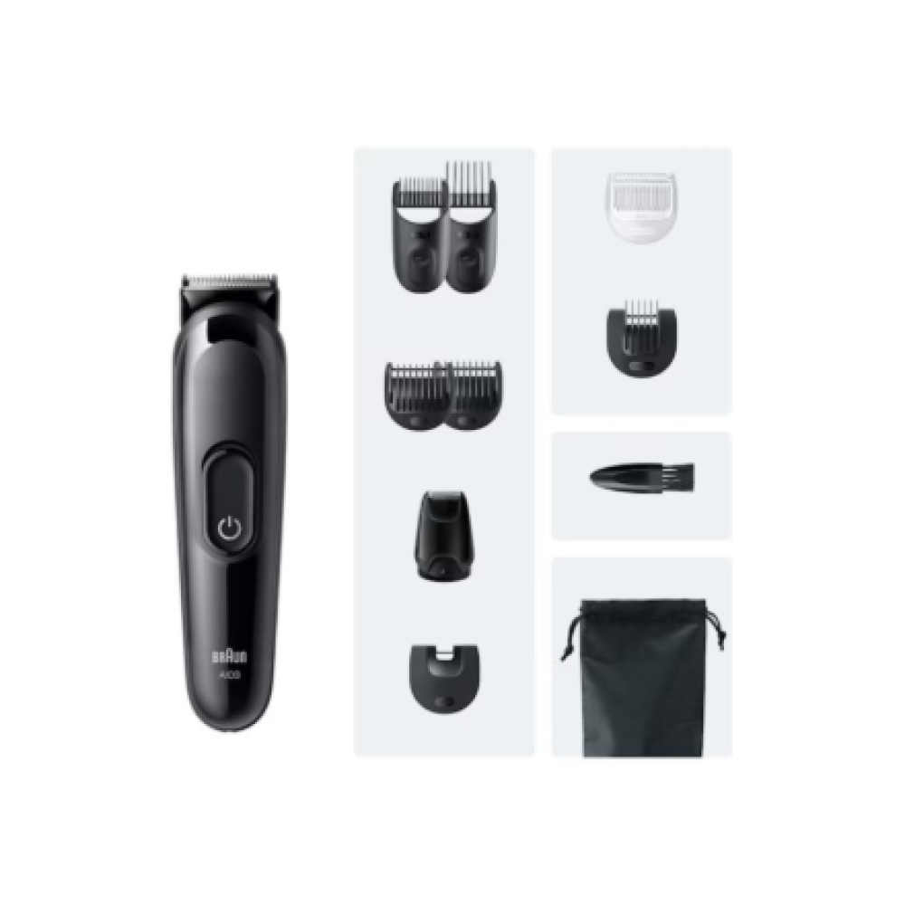 AIO3560 Braun 10in1 Hair Clipper Set , All-in-One Series 3 AIO3560 , Cordless , Number of length steps 14 , Black