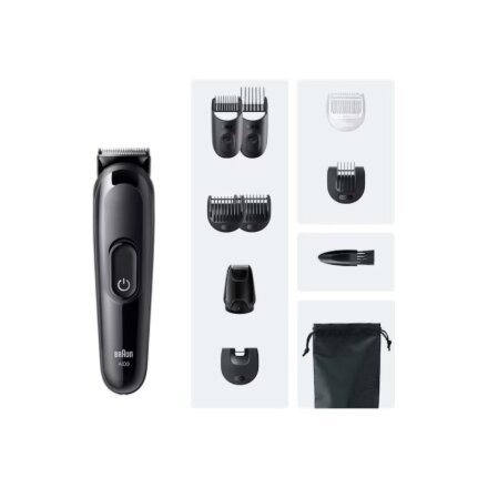 Braun 10in1 Hair Clipper Set , All-in-One Series 3 AIO3560 , Cordless , Number of length steps 14 , Black