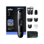 Braun 10in1 Hair Clipper Set , All-in-One Series 3 AIO3560 , Cordless , Number of length steps 14 , Black