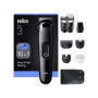 Braun 10in1 Hair Clipper Set , All-in-One Series 3 AIO3560 , Cordless , Number of length steps 14 , Black