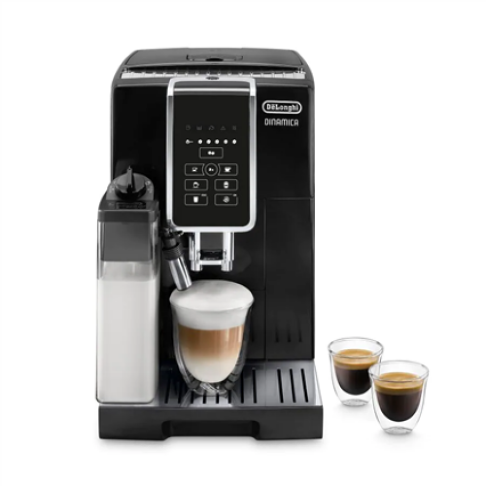 Delonghi Automatic Coffee maker Dinamica ECAM 350.50.B Pump pressure 15 bar, Built-in milk frother, Fully automatic, 1450 W, Black