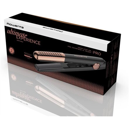 Rowenta Professional Hair Straightener , SF8230F0 , Ceramic heating system , Display LED indicators , Temperature (max) 200 °C , Black/Copper
