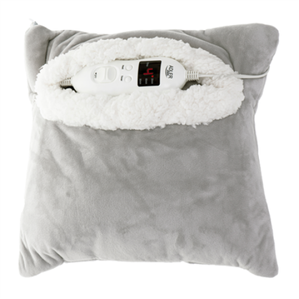 Adler , Blanket heating pad , AD 7412 , Number of heating levels 8 , Number of persons 1 , Washable , Soft fleece , 80 W , Grey