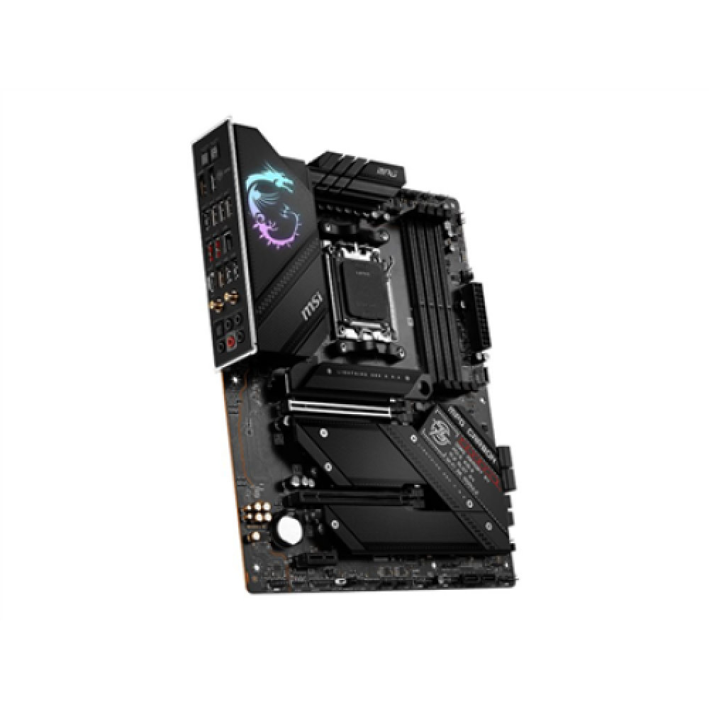 MSI , MPG B650 CARBON WIFI , Processor family AMD , Processor socket AM5 , DDR5 DIMM , Memory slots 4 , Supported hard disk drive interfaces SATA, M.2 , Number of SATA connectors 6 , Chipset AMD B650 , ATX