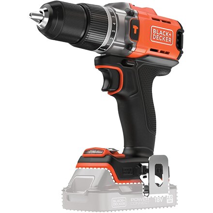 BLACK & DECKER , 18V Cordless Drill (without battery and charger) , BCD383XN-XJ