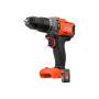 BLACK & DECKER 18V Cordless Drill (without battery and charger) , BCD383XN-XJ