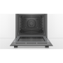 Bosch Oven HBG517CS1S Serie 6 71 L, Built in, Hydrolytic, Electronic, Height 59.5 cm, Width 56.8 cm, Black