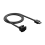 Fractal Design USB-C 10Gbps Cable - Model E , Fractal Design , USB-C 10Gbps Cable – Model E , Black