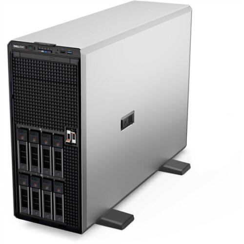 Dell PowerEdge T550 Tower Intel Xeon 2x Silver 4310 2.1 GHz 18 MB 24T 12C No RAM, No HDD Up to 8 x 3.5 PERC H755 Power supply 2x800 W iDRAC9 Enterprise No OS Warranty Basic NBD OnSite 36 month(s)