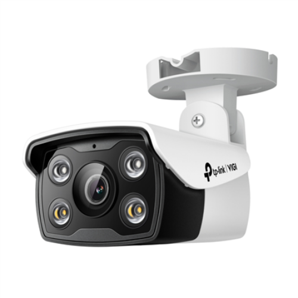 TP-LINK , VIGI 4MP Outdoor Full-Color Network Camera , VIGI C340 , month(s) , Bullet , 4 MP , 6 mm , IP66 , H.265+/H.265/H.264+/H.264 , MicroSD